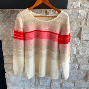 100% Cashmere Sweater.  Size small, equivalent to 6-8.